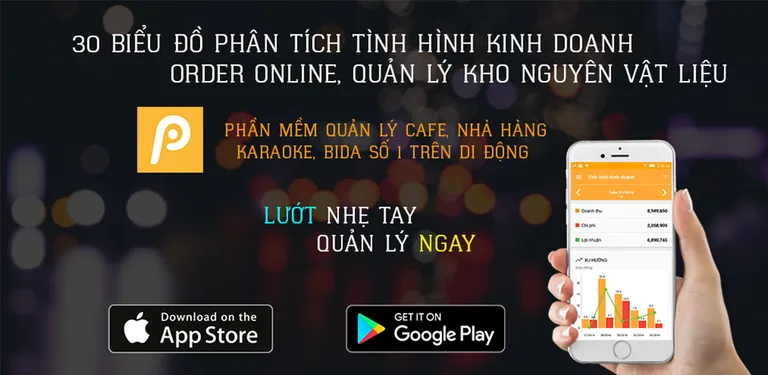 PosApp - Quản lý cafe nhà hàng cover image