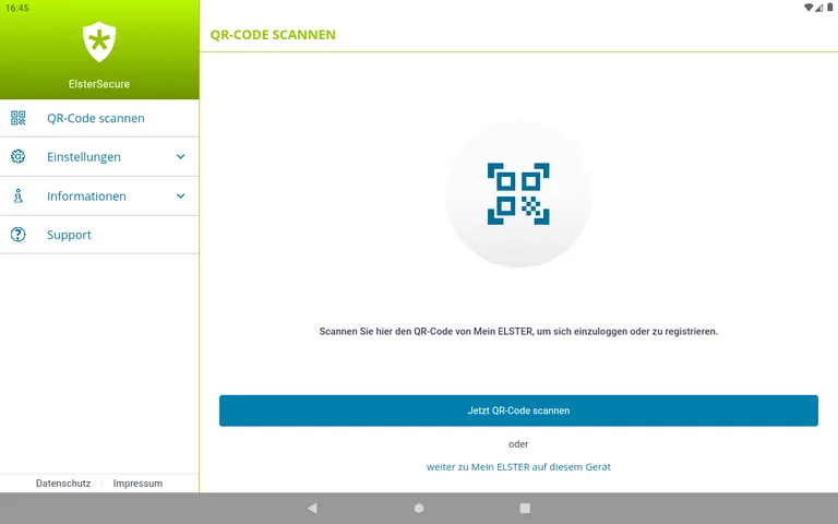 ElsterSecure - sicherer Login screenshot 7