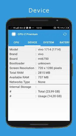 CPU Z 2 Premium - 2020 screenshot 4