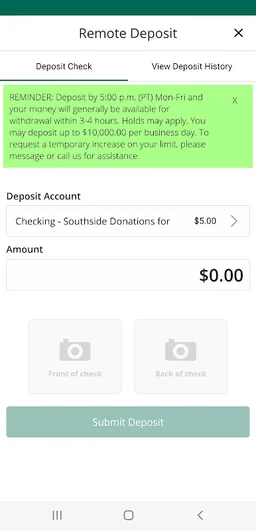AdelFi Mobile Banking screenshot 8