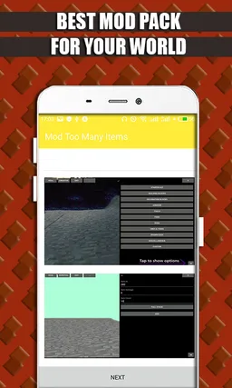 Mod ManyItems for MCPE screenshot 3