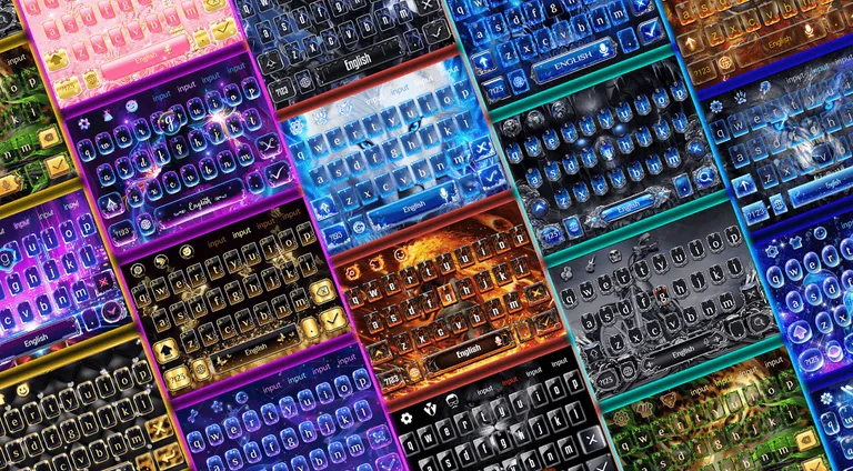 Graceful Alicorn Keyboard Theme screenshot 6