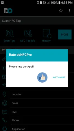 DoNfc - NFC Reader & Creater screenshot 8