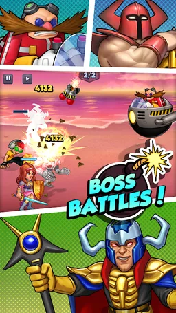 SEGA Heroes: Match 3 RPG Game with Sonic & Crew! screenshot 1