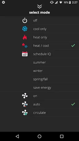 (S30/E30/M30) iComfort T-Stat screenshot 13