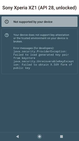 Key Attestation Demo screenshot 4