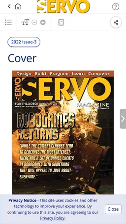 SERVO Magazine screenshot 3
