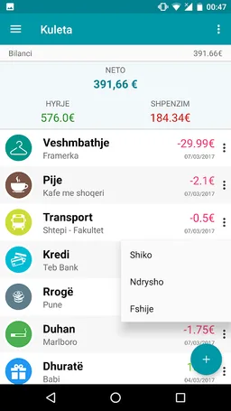 Kuleta - Money Manager screenshot 3