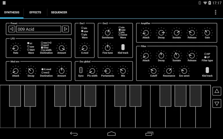 ExSynth (Synthesizer) screenshot 4