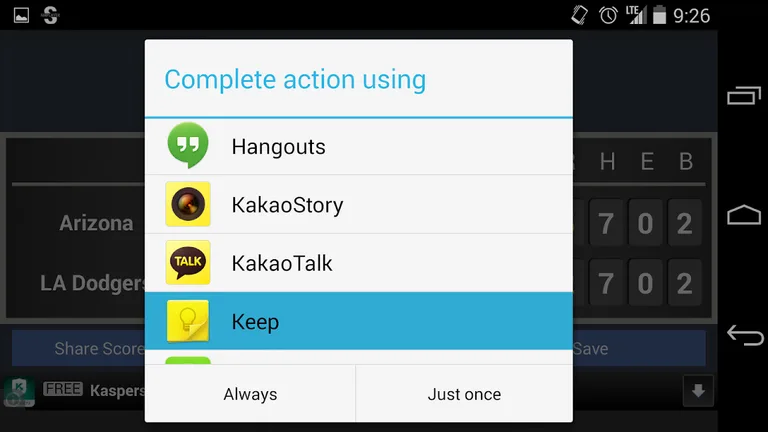 Kennedy Score - Baseball Score screenshot 7
