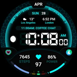 TVV Digital 3 Watch Face screenshot 15