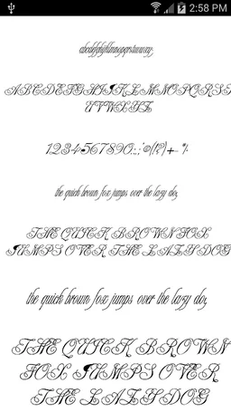 Love Fonts Message Maker screenshot 2