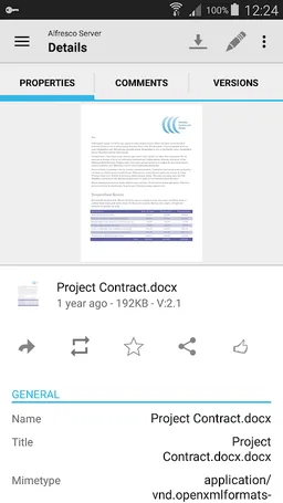 Alfresco Content Services screenshot 12