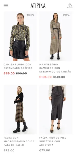Tienda de ropa - ATIPIKA screenshot 4
