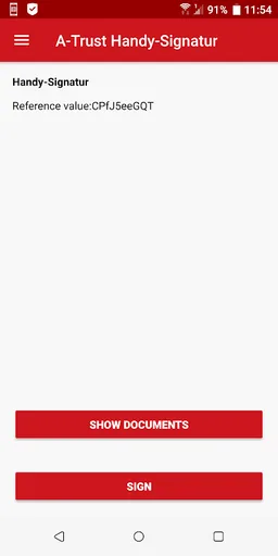 A-Trust Signatur screenshot 2