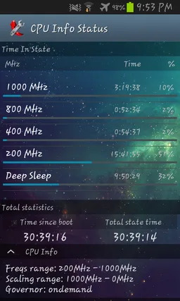 CPU Info Status full screenshot 5