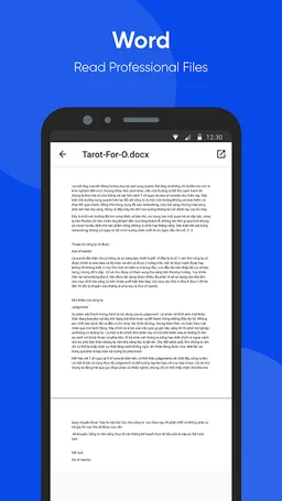 Office Document Reader - Docx, PDF, XLSX, PPT, TXT screenshot 6
