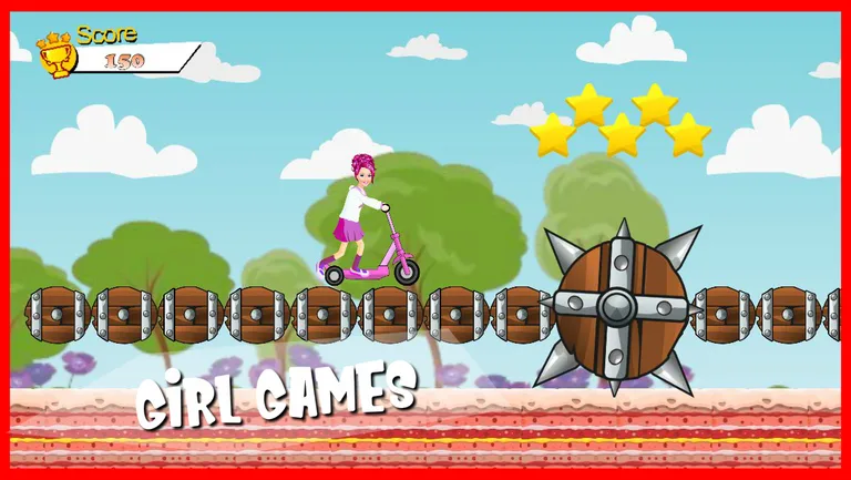 Emma Scooter Adventure screenshot 4