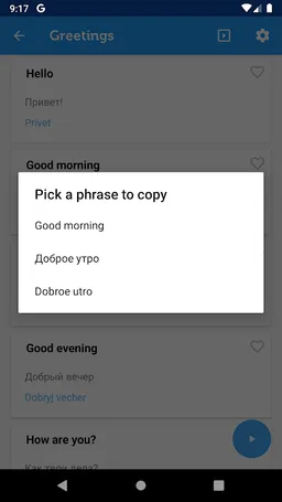 Learn Russian Phrasebook screenshot 6