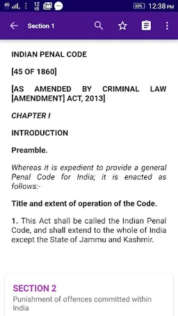 IPC - Indian Penal Code screenshot 1