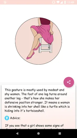 Body language - Trick me. Analyzing of Gestures screenshot 2