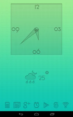 PushOn UCCW Clock and Weather screenshot 4