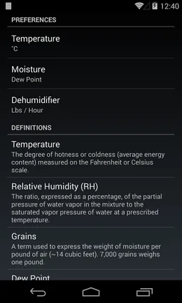 Phoenix Psychrometric screenshot 3