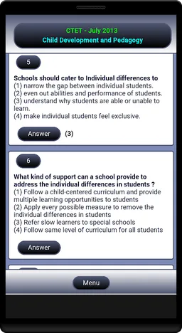 CTET Solved Papers (Paper-I) screenshot 2