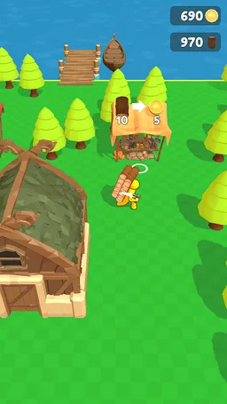 Craft Island - Woody Forest screenshot 1