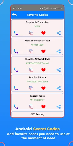 Secret Codes- Mobile Code 2026 screenshot 5