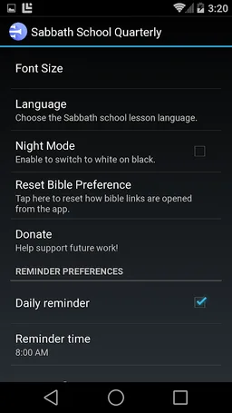 SDA Sabbath School Quarterly screenshot 3