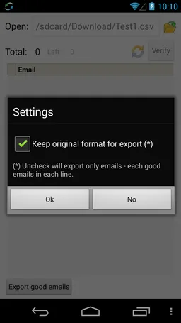 Email Verifier screenshot 2