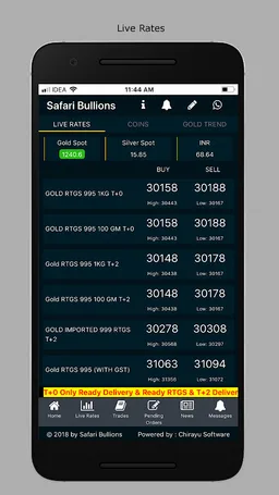 Safari Bullions screenshot 3