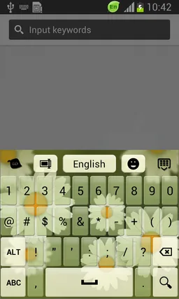Chamomile Flower Keyboard screenshot 6