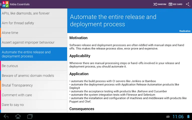 Xebia Essentials screenshot 2
