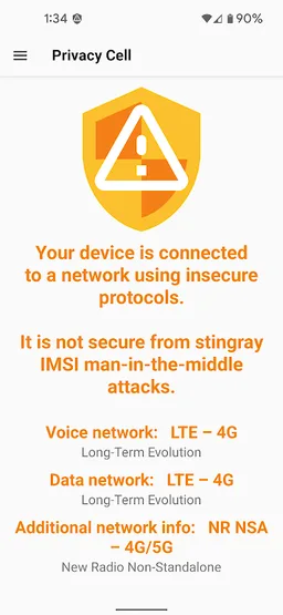 Privacy Cell screenshot 2