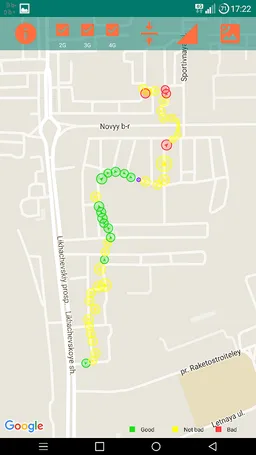 NetMonitor Cell Signal Logging screenshot 8