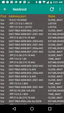 Netdroid screenshot 3