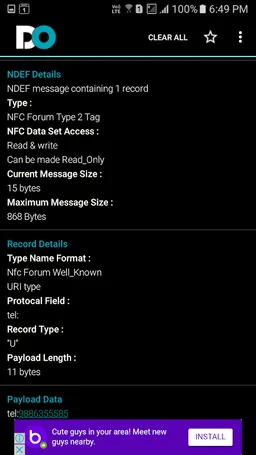 DoNfc - NFC Reader & Creater screenshot 7