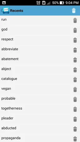 English to Gujarati Dictionary screenshot 1