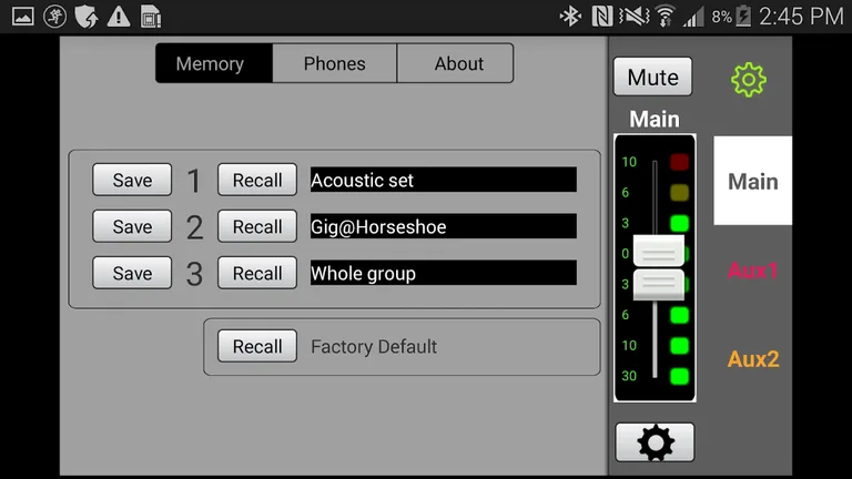 Mackie MixerConnect screenshot 5