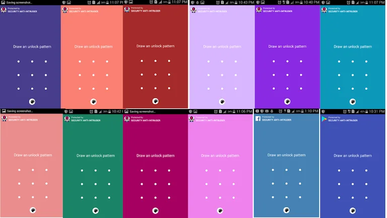 Security Anti Intruder & app lock & alarm screenshot 1