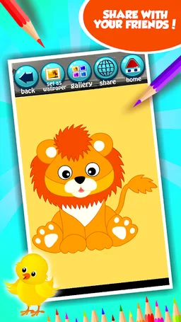 Baby Animals Coloring Book screenshot 7