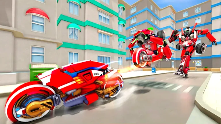 Robot Fight Car Transformation screenshot 7