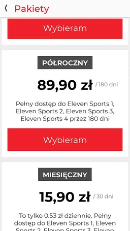 Eleven Sports PL screenshot 9