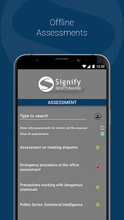 Signify Workplace Observation screenshot 2
