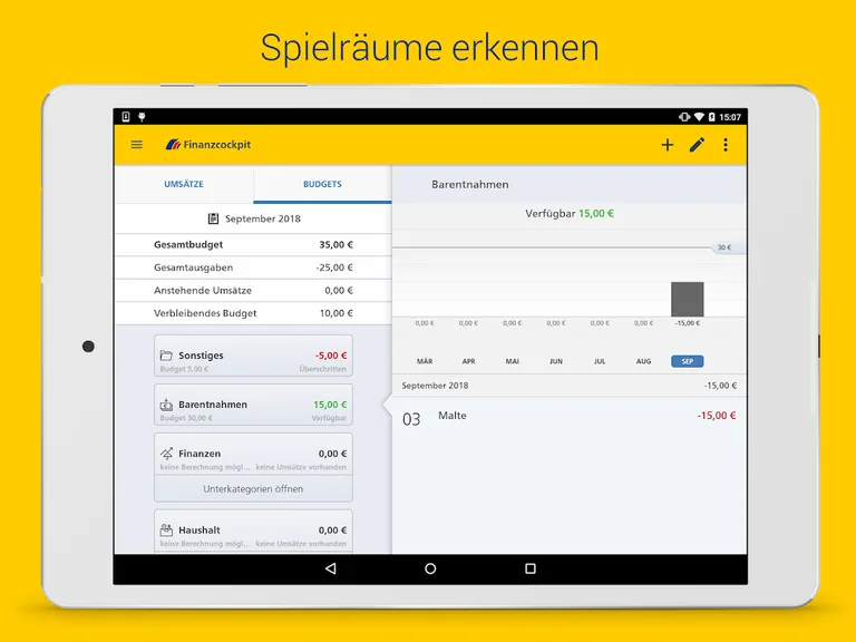 Postbank Finanzassistent screenshot 17