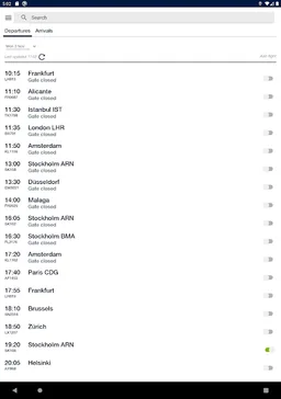 Swedavia Airports screenshot 4