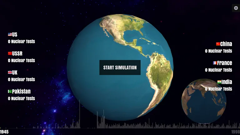 Worldwide Nuclear Explosions screenshot 3