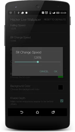 Hacker Matrix Live Wallpaper screenshot 4